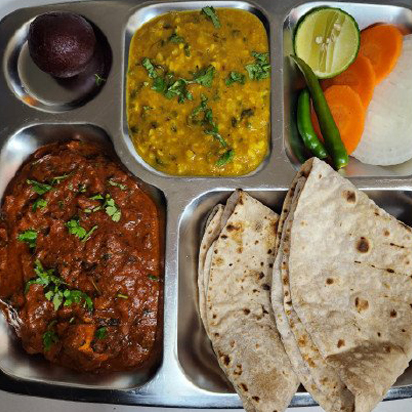 Vegetable thali